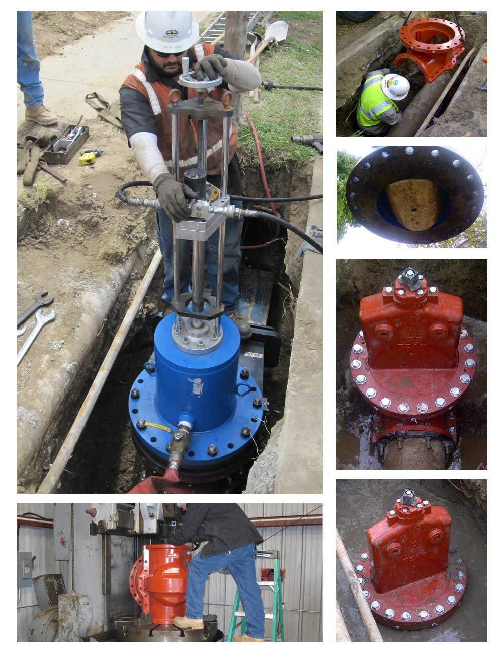 12” Insert Valve Installation on Carbon Steel Pipeline in Santa Ana, California