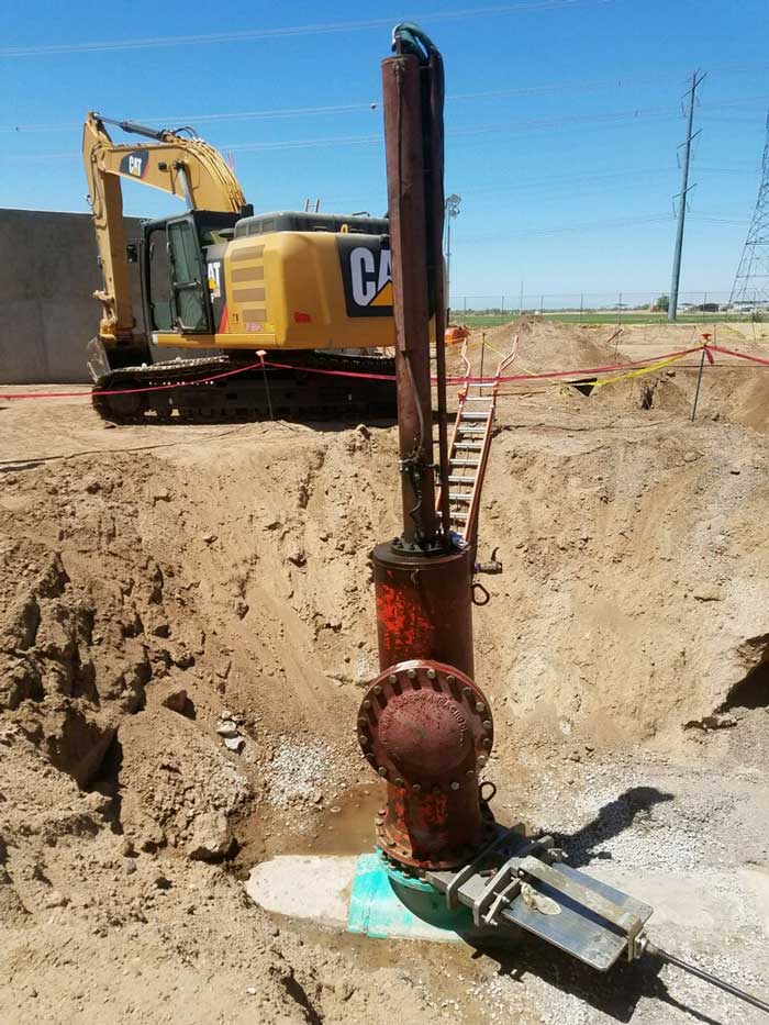 24” for a 36” Linestop in Phoenix, Arizona