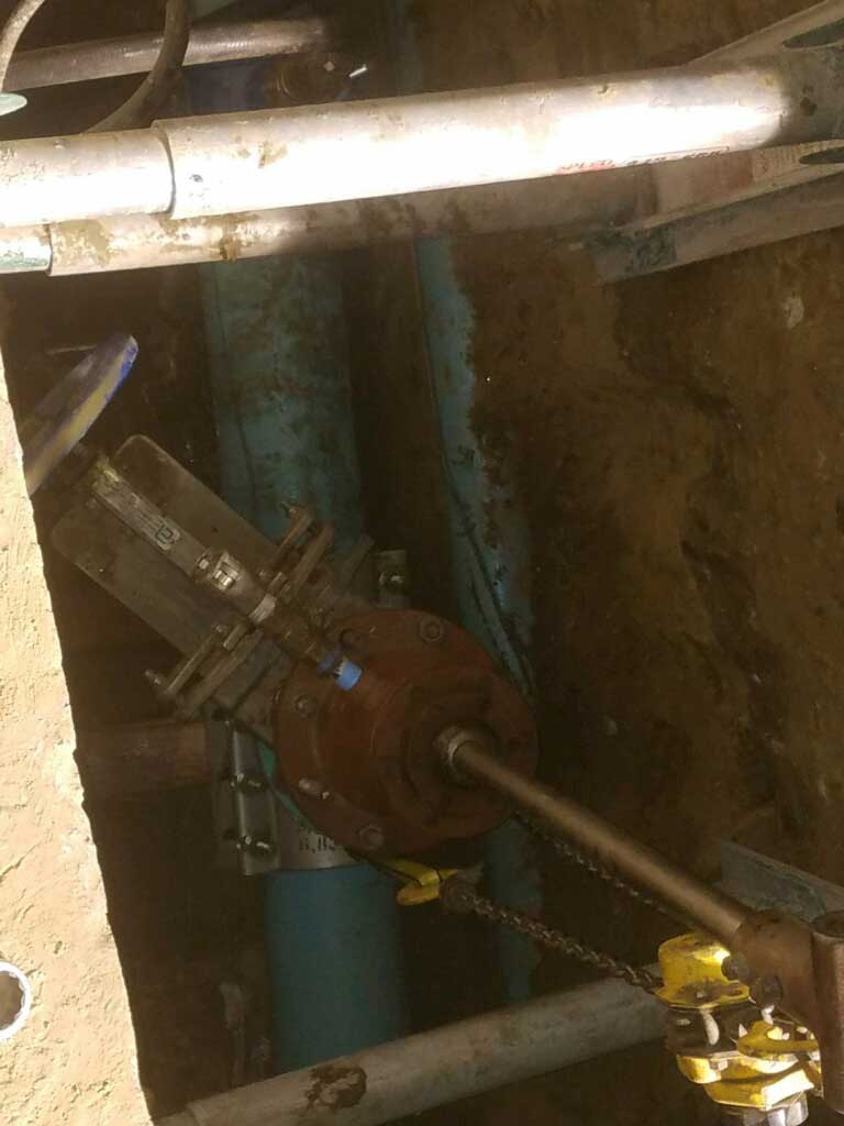 6” Linestop on 6” PVC Pipeline under 150psi for a Casino, California