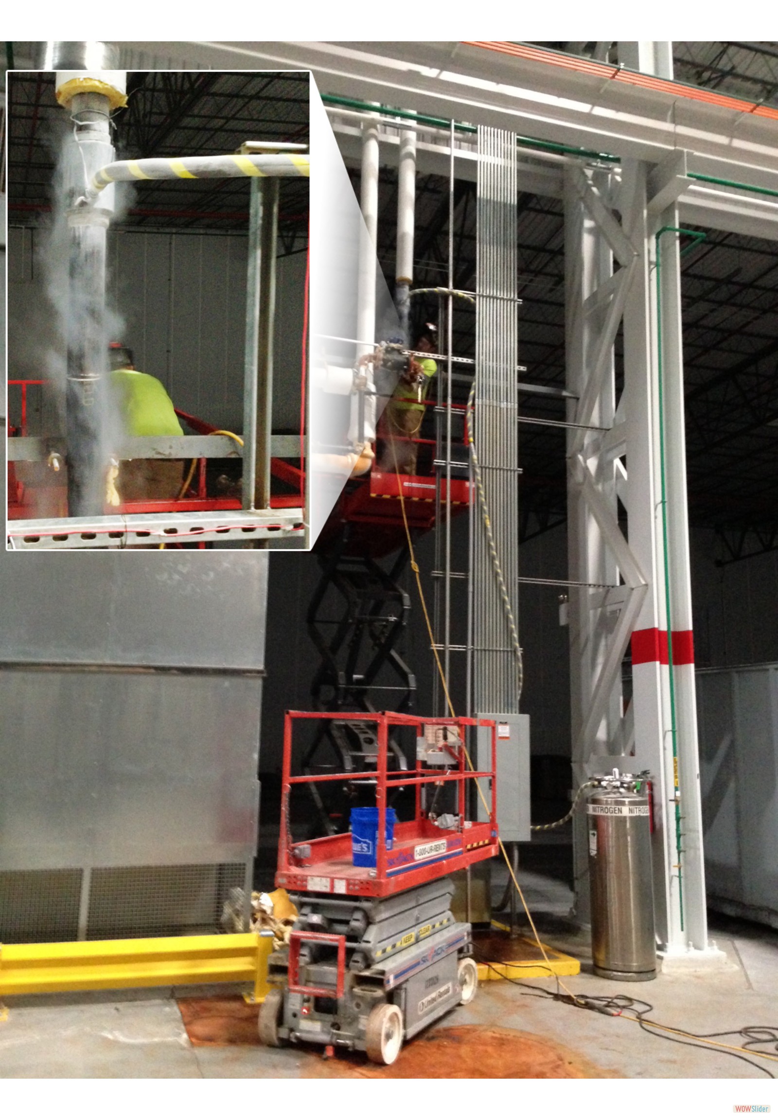 Click to magnify/shrink 3 Inch Pipeline System Leak Repair March 2014
