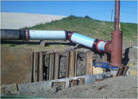 IFT Hottap, Linestop and Bypass on 23inch HDPE Pipeline